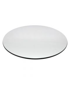 Suprinë tavoline, kompakt, e bardhë, dia 60cm