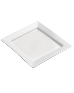 Square tray PARTY, 15x15cm, White
