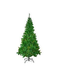 New Year Tree, metallic structure/PVC, green, 210 cm
