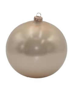 Sfere dekoruese, Permasa: Dia 15cm, Ngjyra: Perle, Materiali: Qelq