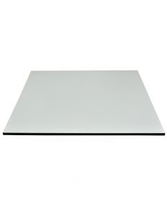 Suprinë tavoline, HPL, e bardhë, 65x65 cm