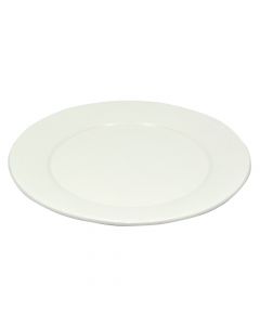 Flat plate, porcelain, dia 23 cm