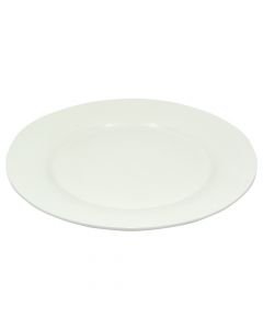 Flat plate, porcelain, dia 30 cm