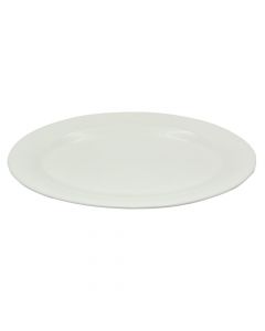 Oval plate, porcelain, dia 30 cm