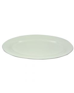 Oval plate, porcelain, dia 45 cm