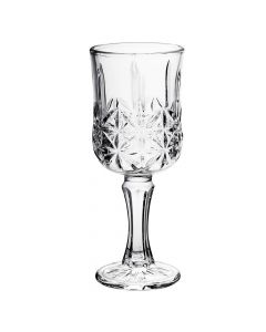 Gotë vere e bardhë, qelq, transparente, 6 cope