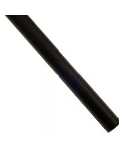 Curtain rod, metallic, black, 160cm x dia 20 mm
