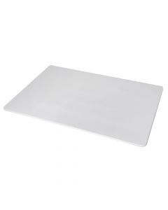 Plate, ceramic, white, 35x24 cm