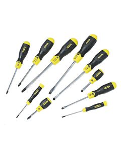 Screwdrivers 10pcs, STANLEY, chrome-vanadium
