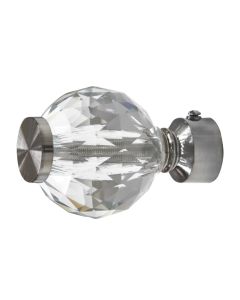 Knobs for stainlees steel rod, dia 28 mm