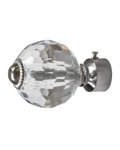 Knobs for stainlees steel rod, dia 28 mm
