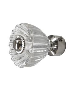 Knobs for stainlees steel rod, dia 28 mm
