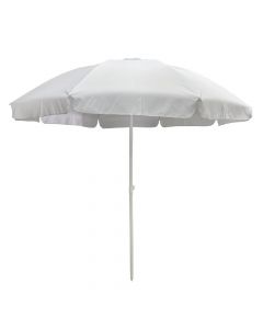 Beach umbrella, with ventilation, metal / polyester structure, 8 wires, Dia. 2.4M