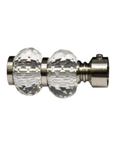 Knobs for stainlees steel rod, dia 28 mm