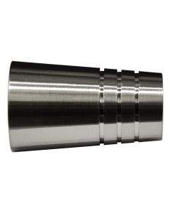 Knobs for stainlees steel rod, dia 28 mm