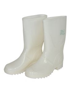 Safety short boots, PVC, white, Nr.41