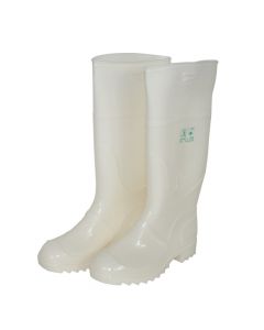 Short boots, PVC, white Nr.40
