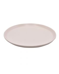 Dining plate, Nina, ceramic, light pink, Ø28 cm