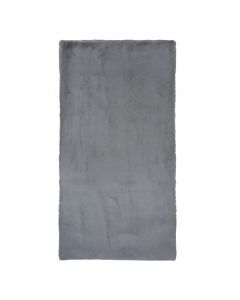 Rrugicë shagi Touch, gri e errët, 90% poliestër / 10% pambuk, 150 x 80 cm