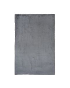 Tapet shagi Touch, gri e errët, 90% poliestër / 10% pambuk, 170 x 120 cm