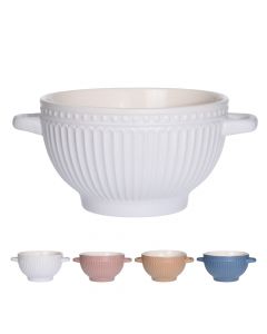 Tas supe, qeramike, të ndryshme, Ø14 xH8.5 cm, 680 ml