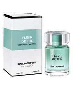 Eau de parfum (EDP) for women, Fleur de Thé, Karl Lagerfeld, glass, 50 ml, green, 1 piece
