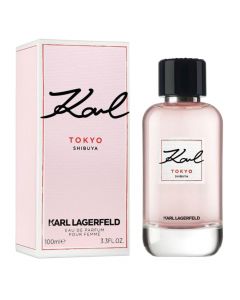 Eau de parfum (EDP) for women, Tokyo Shibuya, Karl Lagerfeld, glass, 100 ml, pink, 1 piece