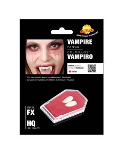 White Vampire Canine Teeth PVC