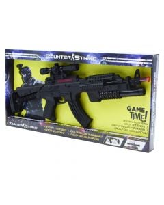 Armë lodër për fëmijë, Commando Rifle, Erdem Toy, plastikë, 56 cm, mikse, 1 copë