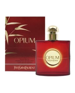Eau de toilette (EDT) for women, Opium, Yves Saint Laurent, glass, 50 ml, burnt umber, 1 piece