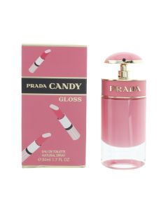 Eau de parfum (EDP) for women, Candy Gloss, Prada, glass, 50 ml, pink, 1 piece