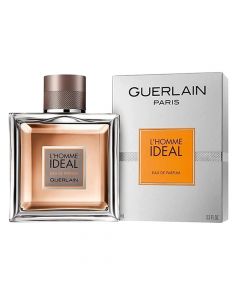 Eau de parfume (EDP) per meshkuj, Guerlain, L'Homme Ideal, edp 100 ml, qelq dhe metal, gri 1 copë