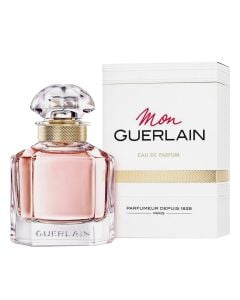 Eau de parfum (EDP) for women, Mon Guerlain, Guerlain, glass, 50 ml, pink, 1 piece