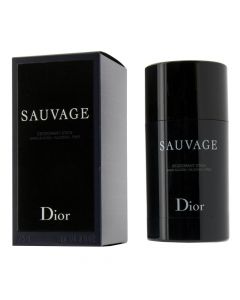 Deodorant i parfumuar për meshkuj, Sauvage, Christian Dior, plastikë, 75 g, e zezë, 1 copë
