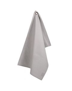 Kitchen towel, cotton, 70x45 cm, gray, 2 pieces