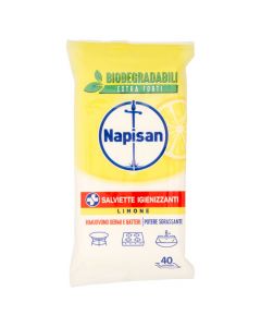 Peceta të lagura shumëpërdorimshe, Napisan, 40 copë