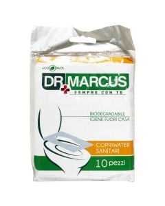 Mbrojtëse antibakteriale për WC,  DR Marcus, 10 copë