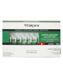 Ampoules against hair loss, for men, Vitalcare, 10x6 ml, 1 pack