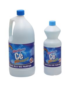 Promo Bleach 2.5 lt "C'e" Blue + Bleach 1.0 lt "C'e" Blue, 1 pack