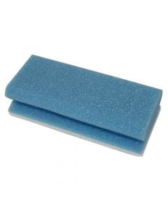 Sfungjer pastrimi, "Professional", fiber, 150x70x45 mm, blue
