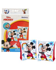 Children's arms swimwear, PVC, pink, 25x15 cm