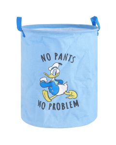 Storage basket, Donald Duck, Miniso, polyester, 40x33 cm, blue, 1 piece