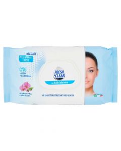 Face and Eye Makeup Remover Wipes Normal Skin, 60 pieces