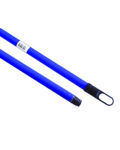 Shkop pastrimi, Manico, hekur dhe plastikë, 120 cm, blu, 1 copë