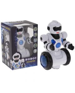 Robot lodër për fëmijë, Tender Toys, plastikë, 24x7.8 cm, e bardhë, 1 copë