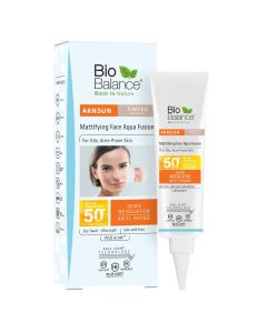 Aknsun matifying face aqua