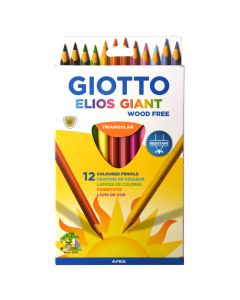 Lapsa me ngjyra Fila Giotto Elios,10mm,  12 cope