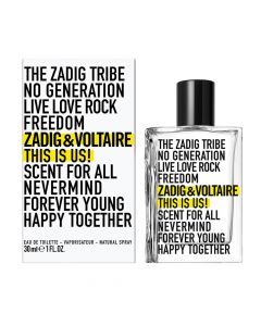Zadig&Voltaire, This Is Us, EDT, 30Ml, 1 cope