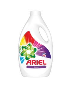 Detergjent i lëngshëm për larjen e rrobave, Ariel, color, 40 larje, 2.2 l