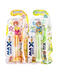 Furçë dhëmbësh për fëmijë, Max Dent, plastikë, 22x5 cm, mikse, 1 copë